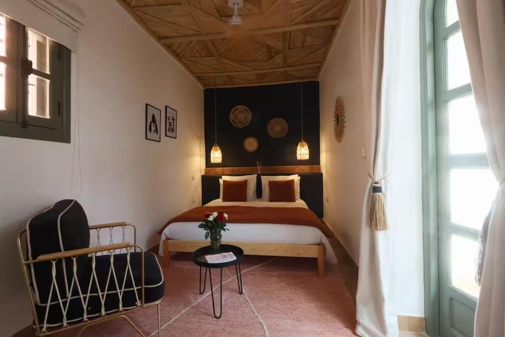 Riad Ptit Kech, Bassin Terrasse - Petits Dejeuners Marrakesh Ngoại thất bức ảnh